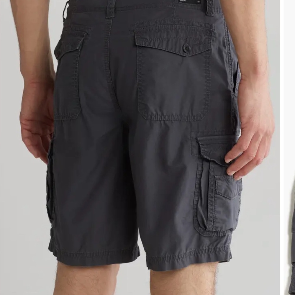 Men's Gray Cargo Shorts New with tags